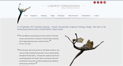 Desktop Screenshot of lubomirtomaszewski.com