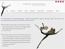 Tablet Screenshot of lubomirtomaszewski.com